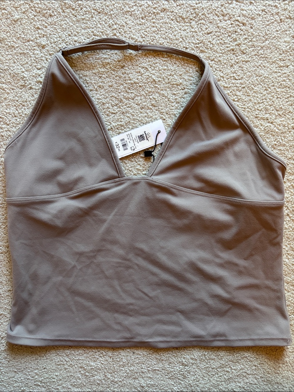 NWT Garage top - Taupe